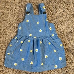 Hanna Andersson Overall Dress! Girls Size 2T